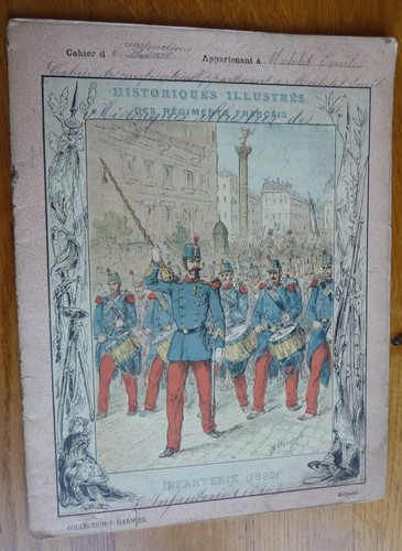 Ancien protège cahier - ancien, protège-cahier