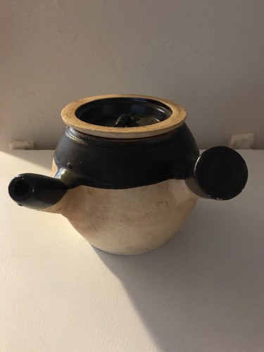 Antique asian ceramic tea pot - ceramic,