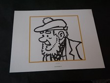 EX LIBRIS HERGE TINTIN ÎLE