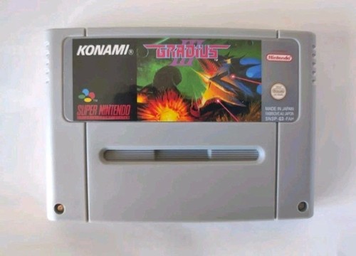 Gradius super nintendo - gradius, 3