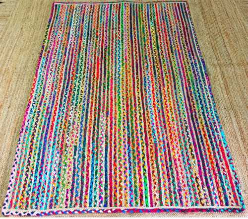 Tapis jute coton - en,