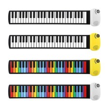 Clavier de piano enroulable, piano portable, 49 touches, clavier de piano