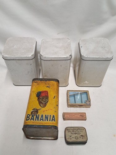 Banania lot boîtes métal - boîtes,
