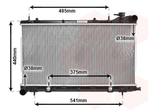Van wezel radiateur moteur - wezel,