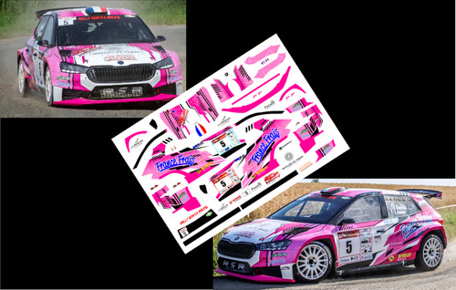 Decals skoda fabia - 1/43],