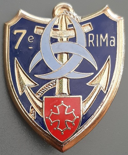 Insigne rima croix - 7°,