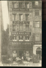 STRASBOURG HIOTEL ET GRANDE BRASSERIE DE LA LORRAINE