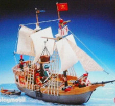Playmobil -- Pièce de rechange -- Bateau 3550 --