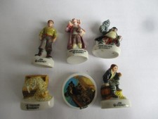 LOT 6 fèves série Disney planète au trésor 2003