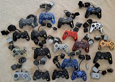 🎮 Lot de manettes Sony PlayStation 1 et 2 PS1 PS2 HS, semi HS, à réparer