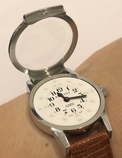 WATCH / MONTRE MECANIQUE DE MARQUE RADIANT POUR MALVOYANT - AVEUGLE @ FONCTIONNE