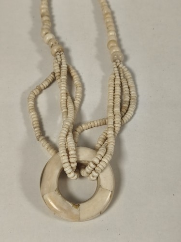 Ancien collier os - ancien,