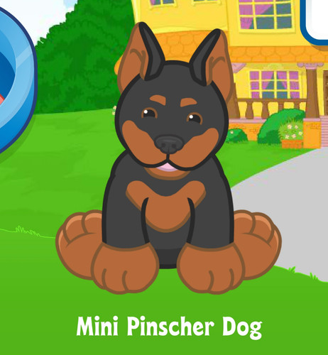 Webkinz mini pinscher - webkinz,