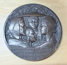 MONNAIE MEDAILLE EXPOSITION COLONIALE INTERNATIONALE PARIS 1931