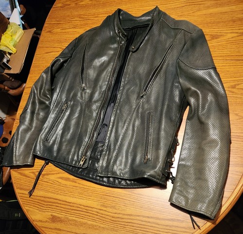 Schott perforated cafe racer - perforated,