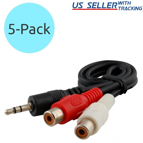 5pcs 1ft aux - 1ft,