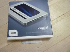 boite vide crucial mx300 2.5 inch ssd        attention boite vide