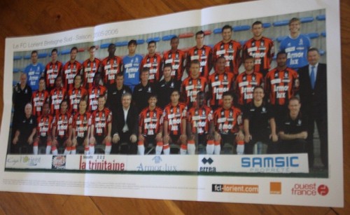 Poster officiel équipe fc - poster,