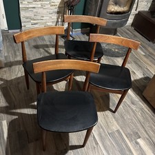 4 Chaises Danoises Vintage (années 1960 1970) Frem Røjle