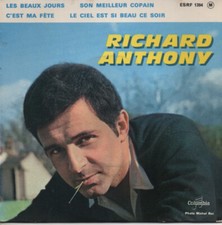 disque vinyle 45 tours EP Richard Anthony C'est ma fête