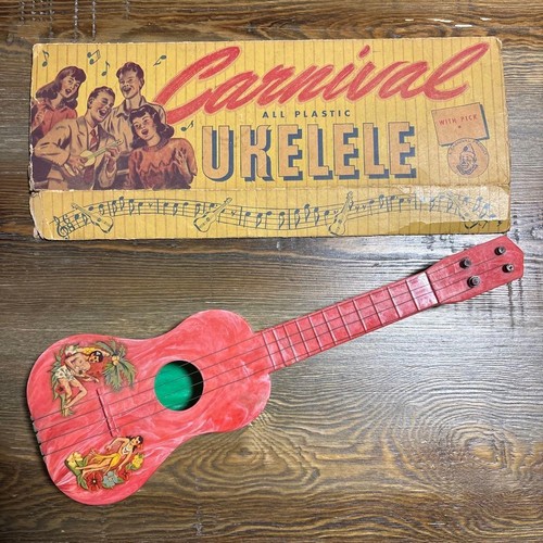 Ukulélé vintage carnival toy - ukulélé,