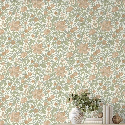Vintage fleurs marian - vintage, papier