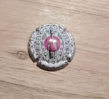 Capsule de vin pétillant générique blanche noire et violette claire 1 bouteille