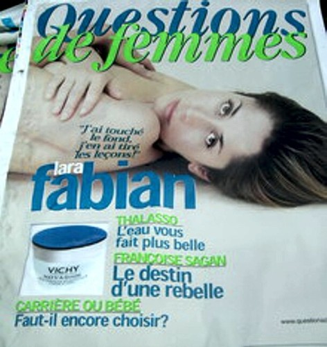Lara fabian french mag - fabian,