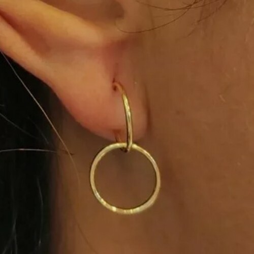Boucles oreilles 18k 750 - 18k,