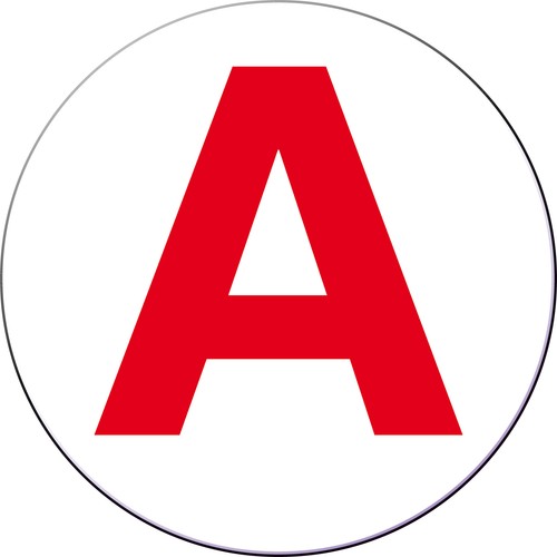 Disque autocollant sticker - disque, a