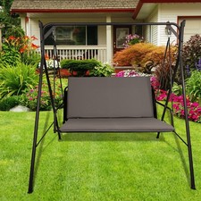 Coussin de balançoire de jardin imperméable pour 2 à 4 places - Made in Italy