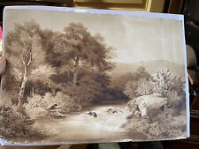 dessin aquarelle Début XXème