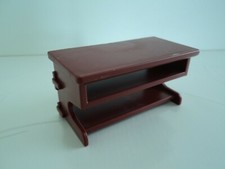 PLAYMOBIL vintage meuble bureau étagère comptoir acajou boutiques boulangerie