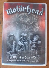 DVD - MOTÖRHEAD - the world is ours - vol 1 -  concert hard rock