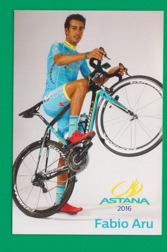 Cyclisme carte cycliste fabio - carte,