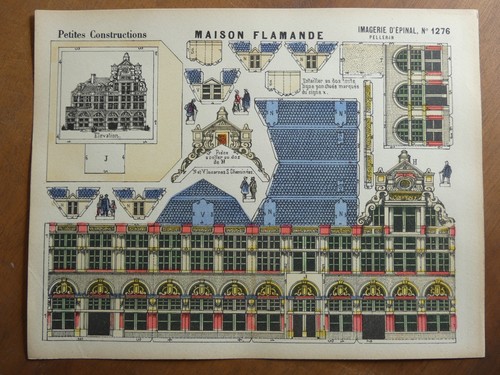 Maquette papier maison - maquette,