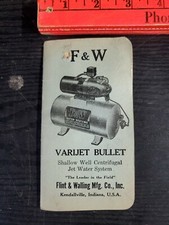 1956 Advertising Pocket Note