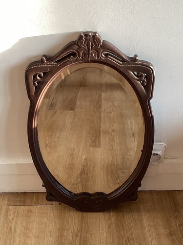 Ancien miroir biseauté style - biseautÉ,