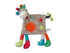 Doudou girafe plat Zoé multicolore - Nicotoy Simba Toys