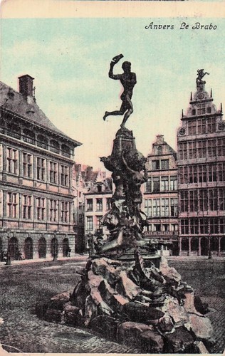 Belgique anvers brabo - le,