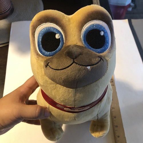 Disney store pug tan rolly - disney,