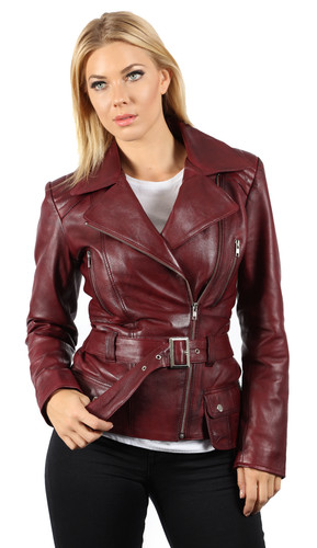 Veste moto cuir 100 - veste, de