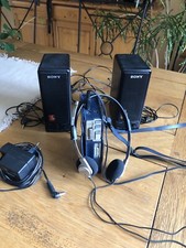 Walkman Sony Tps l2 Casque Mdr3 Et Ses Enceintes Super Basse.