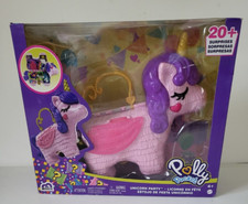 MATTEL POLLY POCKET Licorne en fête avec + de 20 surprises dès 4 ans
