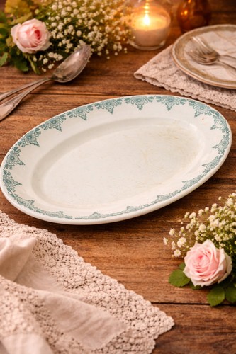 Plat ancien saint - plat,