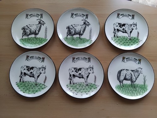 Assiettes fromage en - assiettes,