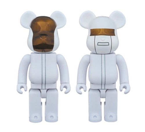 Bearbrick daft punk - daft,