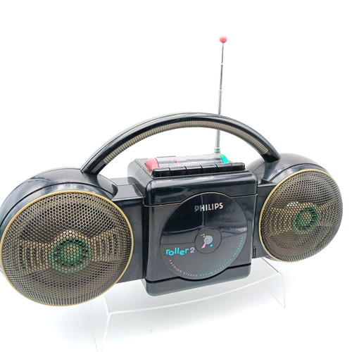 Poste radio philips roller - k7,