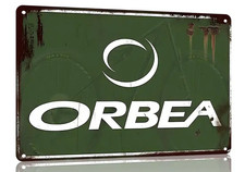 Plaque Murale Métal "ORBEA" Art Déco Vintage