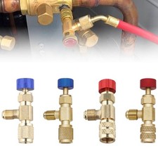 Kit Adaptateur Climatisation Voiture 4PCS Compatible avec Pour Tuyau de Sécurit